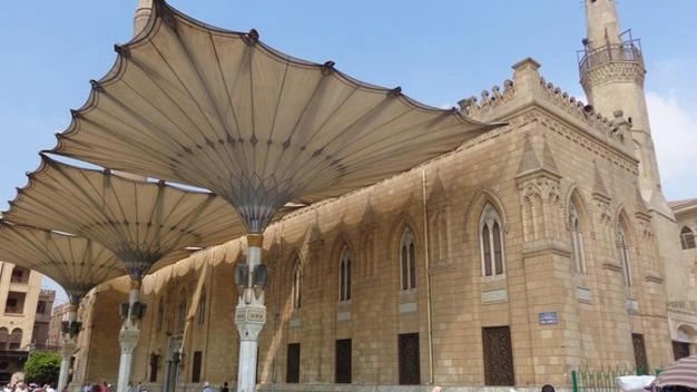 Al Hussein mosque interior Cairo Visit Egypt Tours